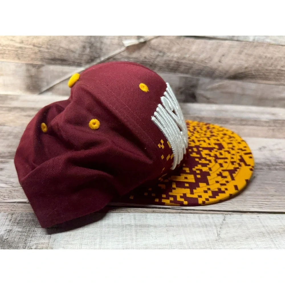 KB Ethos Snapback Washington Commanders Football Hat Red Yellow